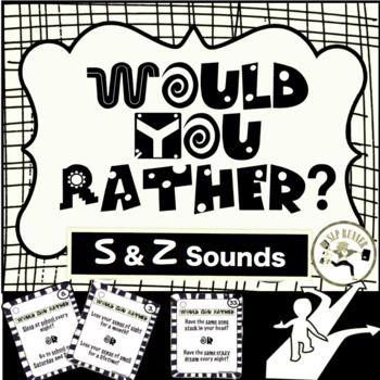 Preview of Would You Rather /S/ and /Z/ Articulation