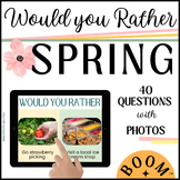 Would You Rather | SPRING BOOM CARDS | This or That Fun Activity