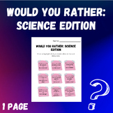 Would You Rather: Science Edition