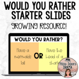 Would You Rather Slides