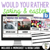 Would You Rather - Spring & Easter Activity