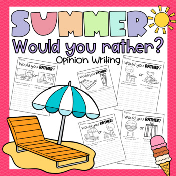 Would You Rather? (Summer Edition) by MissArraial | TPT