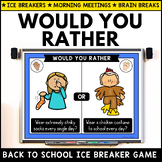 Would You Rather - Summer School Ice Breaker Games, Team B