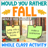 Would You Rather Virtual Activity - Fall Edition - Fun Fal