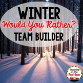 Would You Rather *Winter Edition* Partner Quiz Cooperative