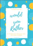 Would you Rather? Guided reading activity