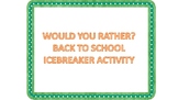Would you rather? BTS icebreaker!
