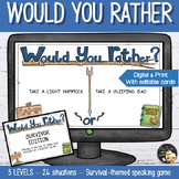 Would you rather - Powerpoint Game - Survivor edition