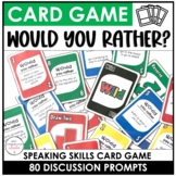 Would you rather? Question Card Game | Answering Questions