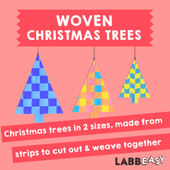 Preview of Woven Christmas Trees