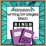 Persuasive Writing Strategies BINGO