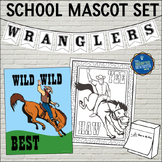 Wranglers School Mascot Set