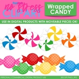 Wrapped Candy Clip Art (Digital Use Ok!)