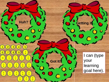 Preview of Wreath Formative Assessment
