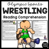 Wrestling Reading Comprehension Informational Worksheet Ol