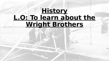 Preview of Wright brothers unit.