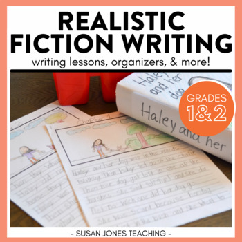 Preview of Writing Realistic Fiction Writer's Workshop Unit (Grades 1-2)