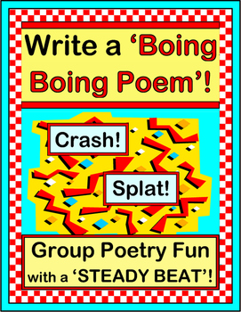 Preview of "Write A Boing Boing Poem!" -- Group Poetry with Action!