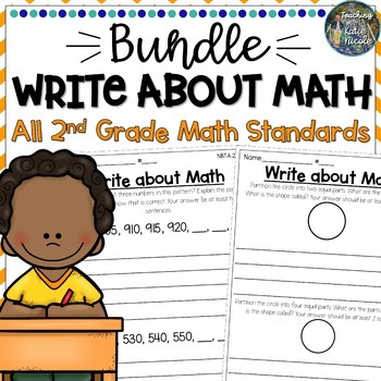 Preview of 2nd Grade All Year Math Bundle