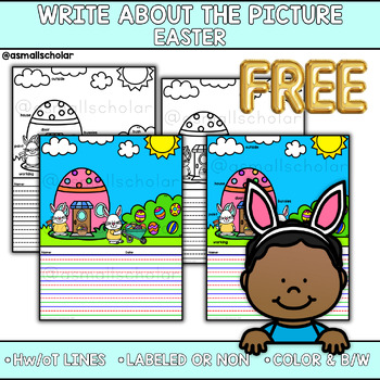 Preview of Write About the Picture - Easter Writing