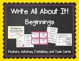 Write All About It! Bold Beginnings