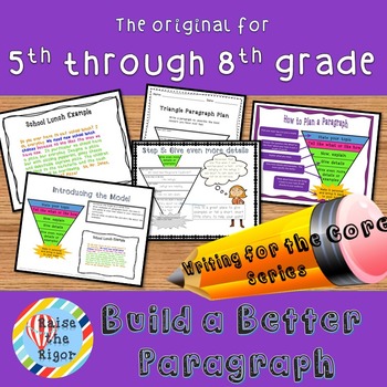 Preview of Paragraph Writing (Grades 5-8)