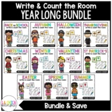 Write & Count the Room {Year Long Bundle}