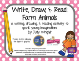Write, Draw & Read: Farm Animals