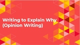 Write From the Beginning and Beyond - Opinion Writing Comp