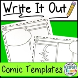 Comic Strip Templates - Write it Out