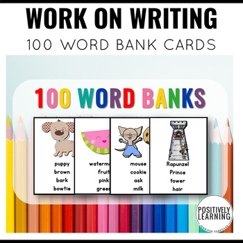 creative writing word banks