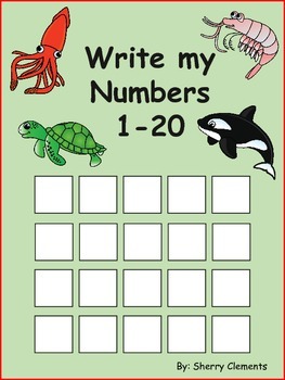 Preview of Writing Numbers to 20 | Worksheets