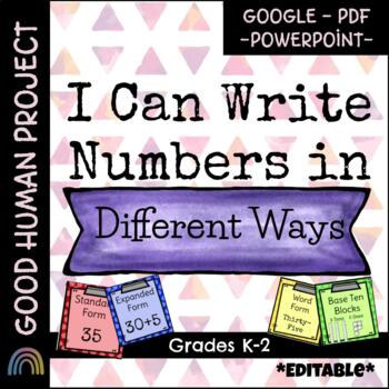 Preview of Write Numbers in Different Ways | Standard-Expanded-Word Form | Place Value