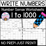 Write Numbers to 1000