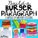 Write On:  Build a Burger Paragraph {A 2 Week Informationa
