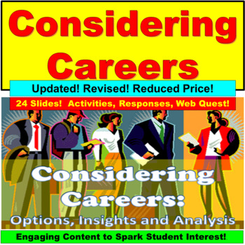 Preview of Career Choices Digital Lesson for avid learners