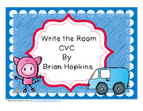 Write The Room CVC Words - Phonics Literacy Center
