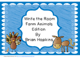 Write The Room Farm Animals Beginning Sounds