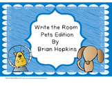 Write The Room Beginning Sounds - Literacy Center with Pets Theme