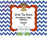 Write The Room - President's Day Edition *editable*