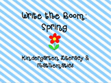 Write The Room: Spring {Literacy & Math}