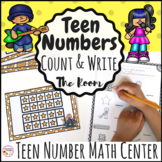 Teen Number Activity Write The Room