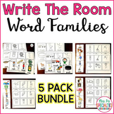 Write The Room Word Families BUNDLE!