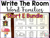 Write The Room Word Families: Short E Edition