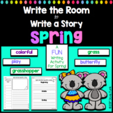 Write The Room to Write A Story Spring Writing Activity