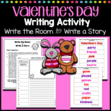 Valentine's Day Writing - Write the Room to Write a Story