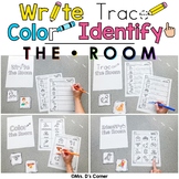 Write Trace Color Identify the Room Bundle [ 40 Weeks of W