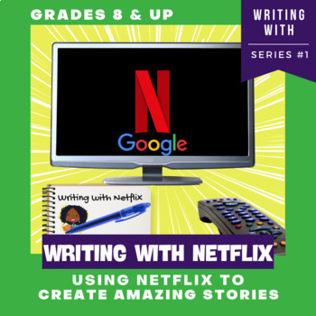 Preview of Netflix Create Your Own Story, Plot Structure, No Prep Google Distance Learning