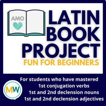 Preview of Latin Book Project - Fun for Latin Beginners
