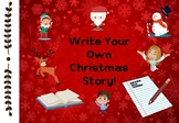 Write Your Own Christmas Story Printable